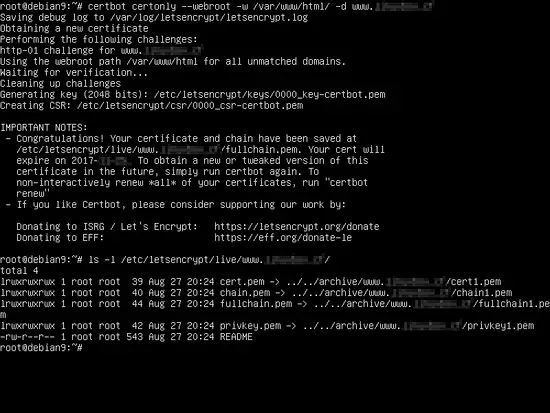 Obter um Certificado SSL com Certbot