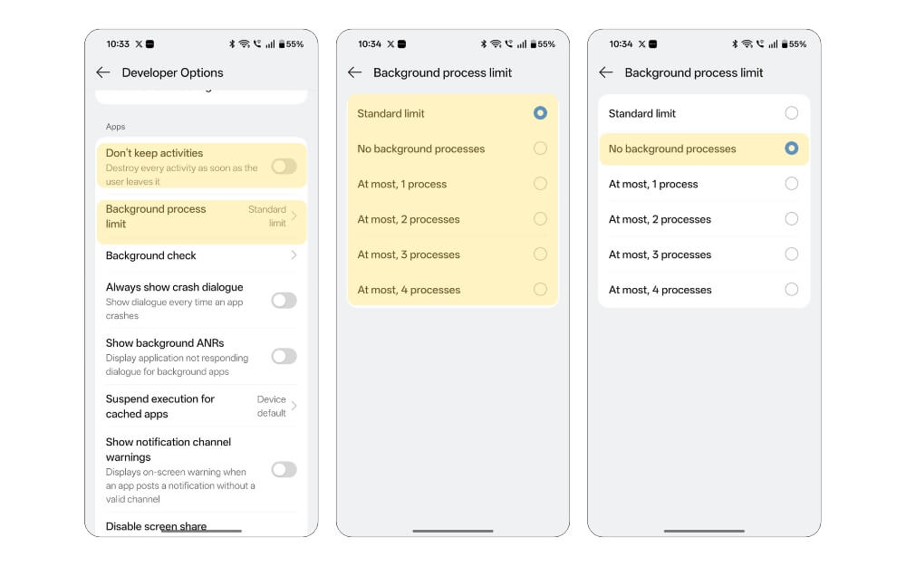 как ограничить фоновые процессы на вашем смартфоне android