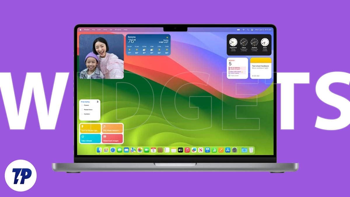 comment ajouter des widgets au bureau mac