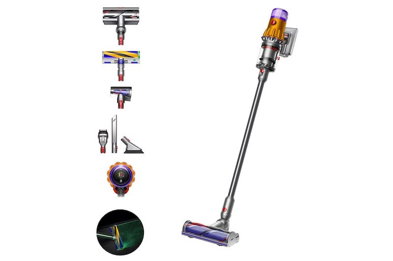 dyson v12 detect slim review: best vacuum cleaner for pet hair - dyson v12 slim attachments