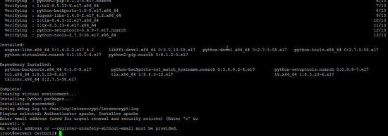 Instalar certbot en CentOS
