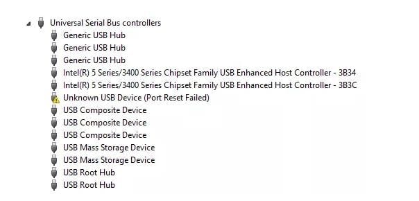 Cómo solucionar el error de dispositivo USB no reconocido en Windows