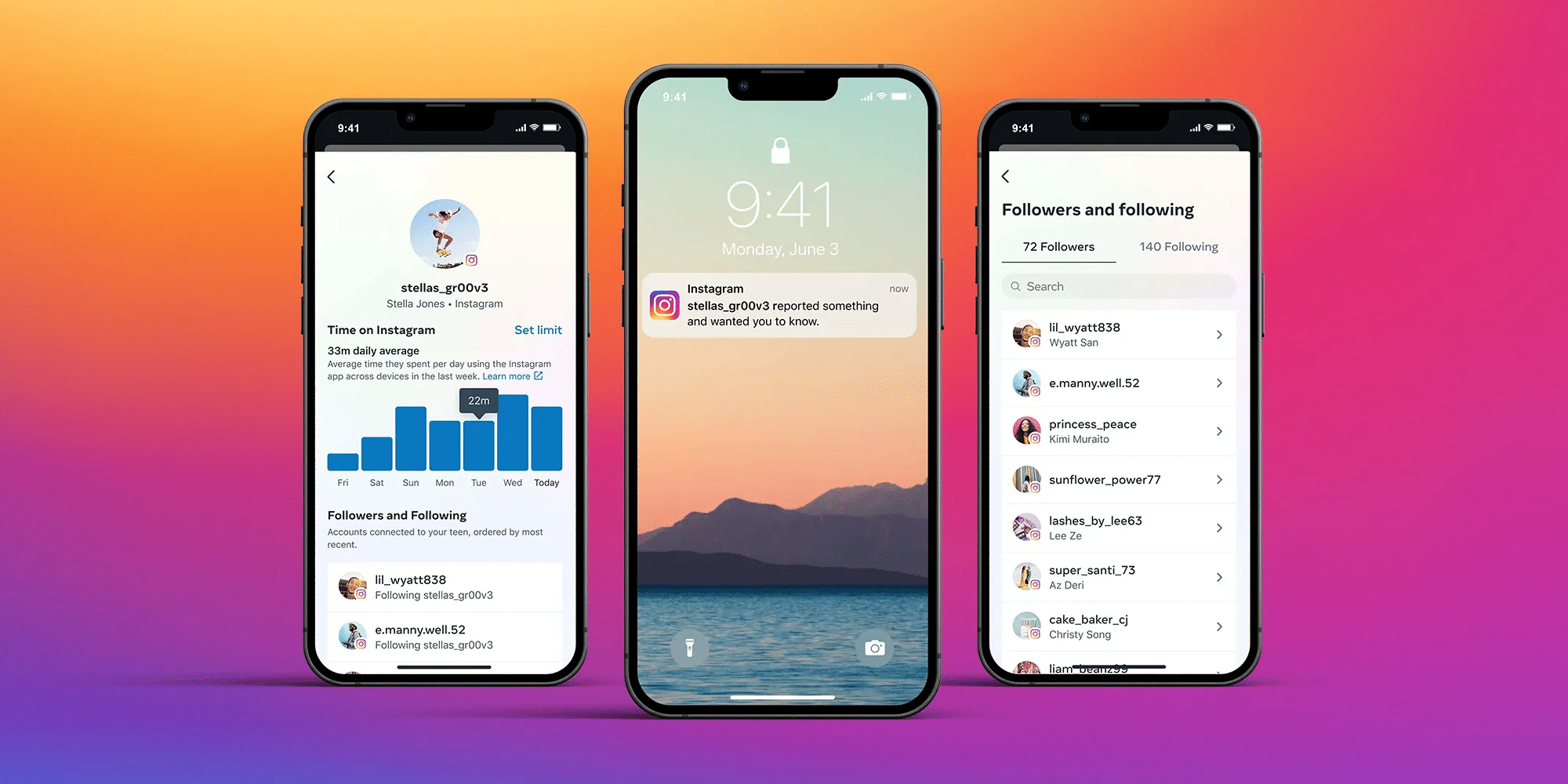 Supervisione Parentale di Instagram