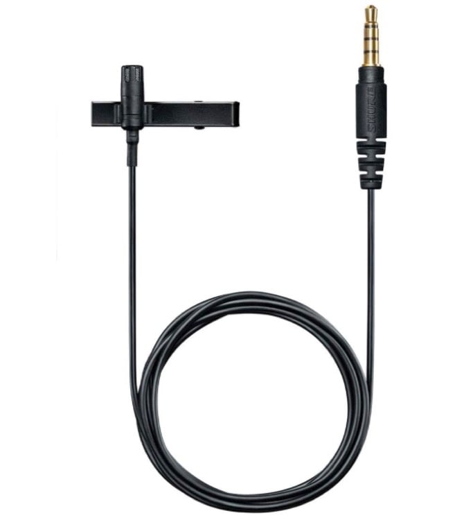 shure mvl lavalier microphone
