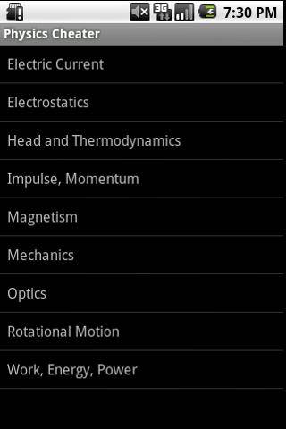 physics cheater