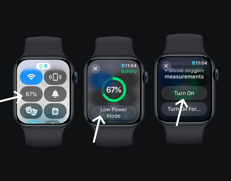 come attivare la modalità risparmio energetico su apple watch