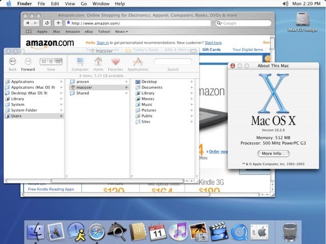 mac os x jaguar