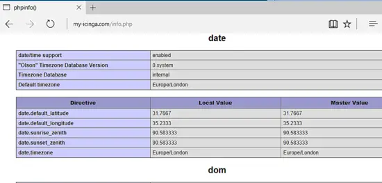 PHPINFO 출력