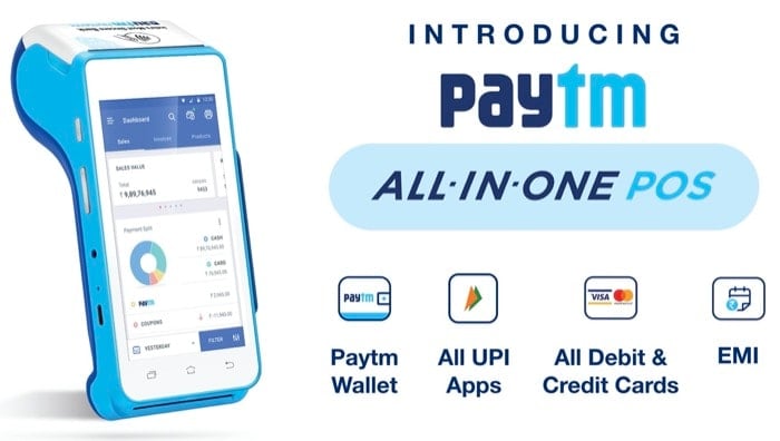 paytm launches all-in-one android pos for smes and merchant partners - paytm all in one pos