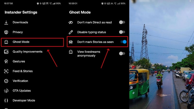 modo fantasma do instander para ver histórias do instagram anonimamente