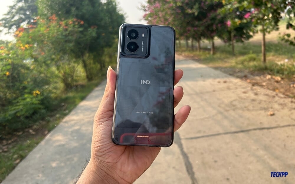 design posteriore smartphone hmd fusion