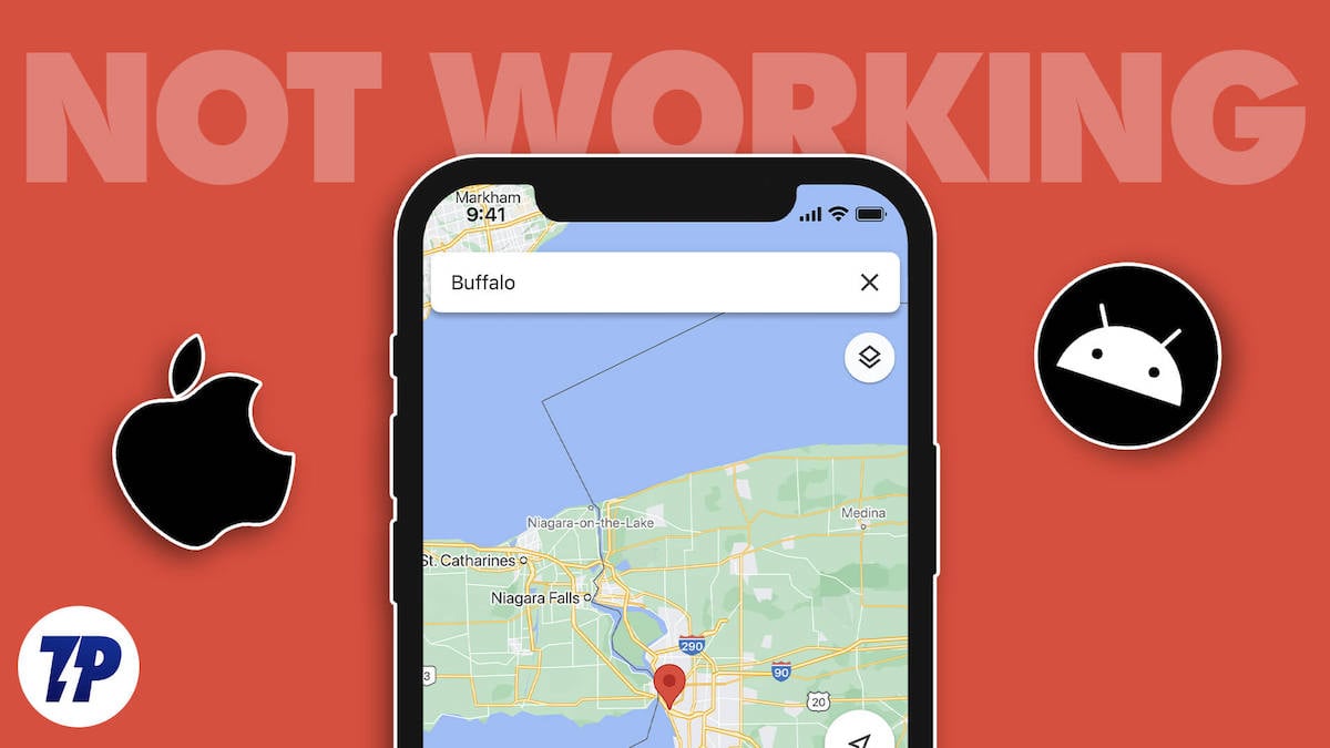 réparer google maps qui ne fonctionne pas