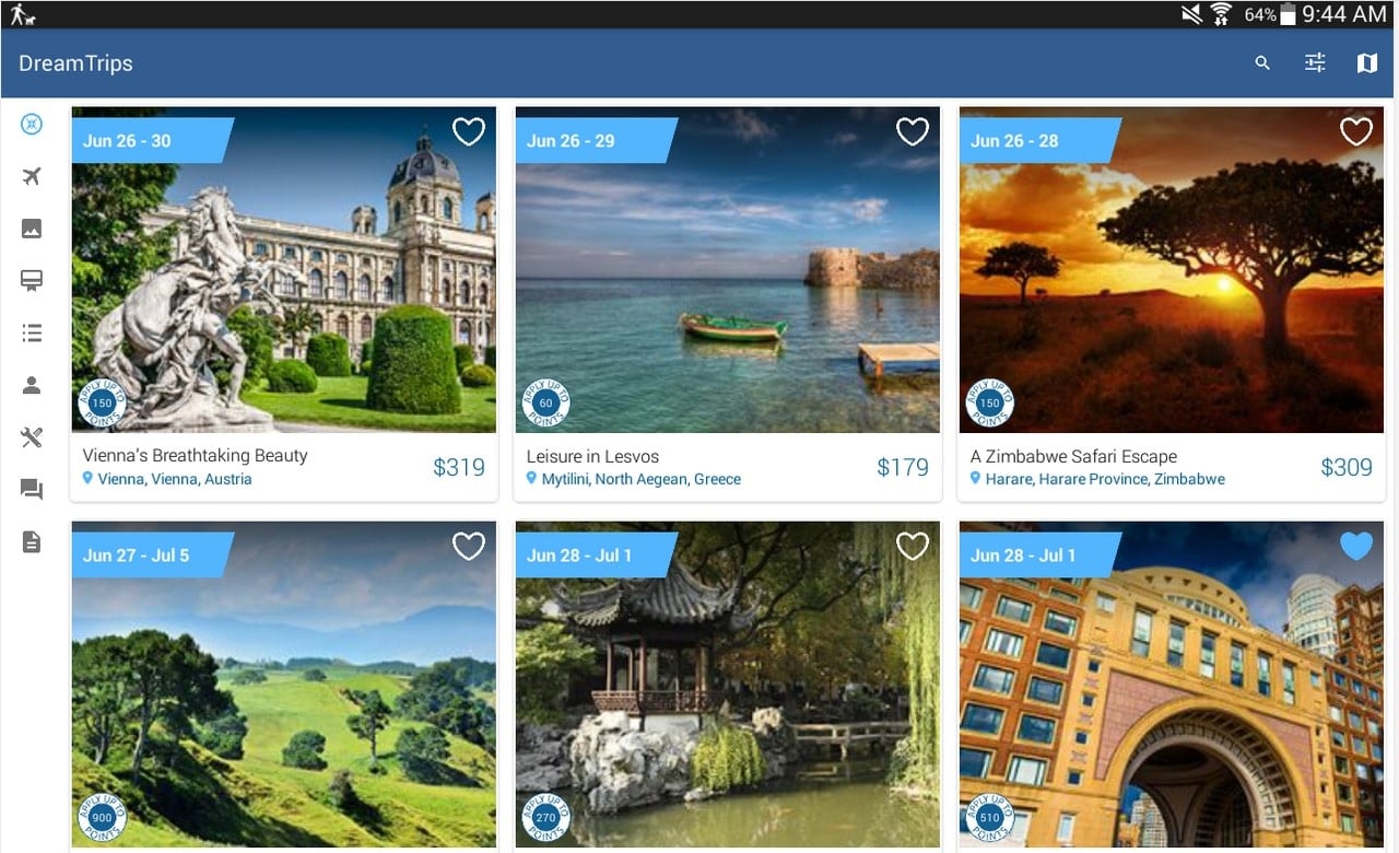 dream trips