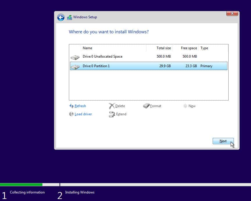 Installa Windows 11 Lite