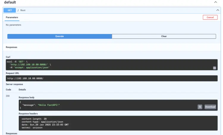 fastapi docs