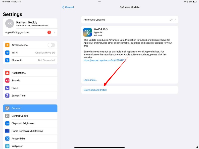 10 Möglichkeiten zur Behebung des Problems mit dem nicht funktionierenden iPad-Touchscreen - Apple iPad neues Update