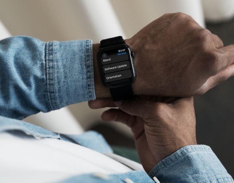 aggiorna apple watch