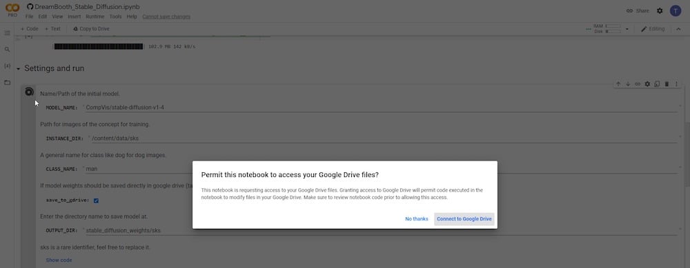 доступ к папке google drive