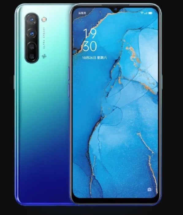 oppo reno 3 et reno 3 pro avec 5g et caméras arrière quadruples annoncés - oppo reno 3 1