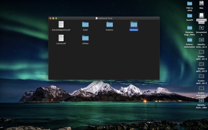 So zwingen Sie macOS, aptX/AAC auf unterstützten Geräten zu verwenden - aptX AAC aktivieren 5