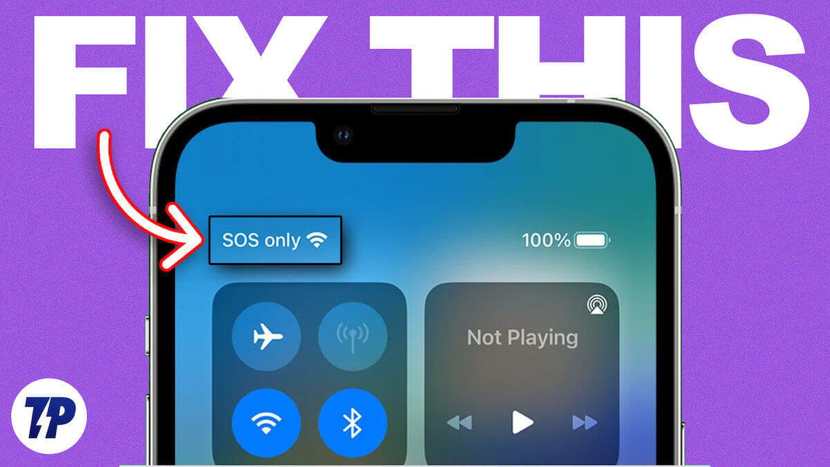 fix sos only on iphone