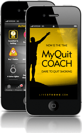 livestrong myquit coach - dare to quit smoking