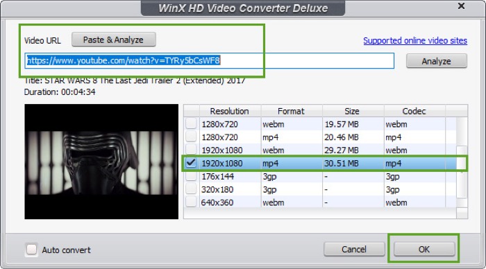 download videos using winx video converter