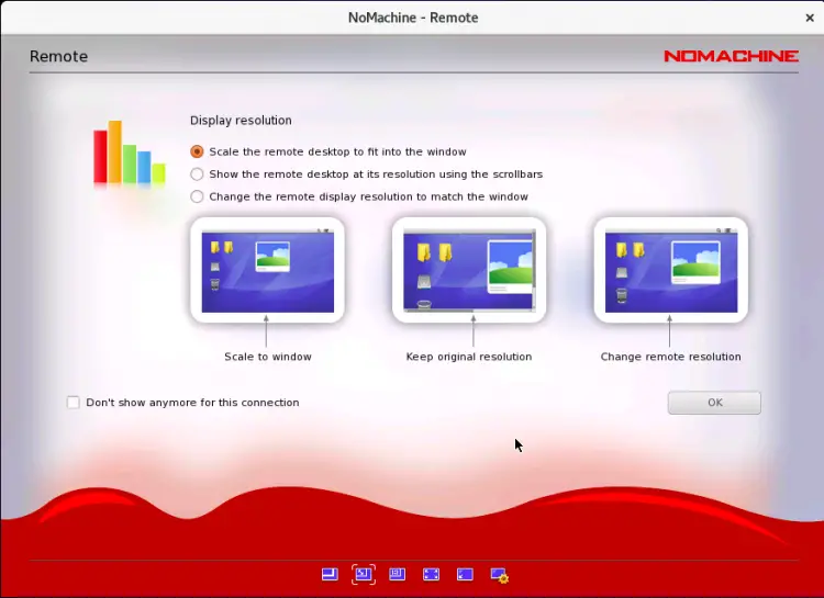 Remote-Desktop skalieren