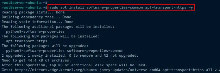 instalar ferramentas apt