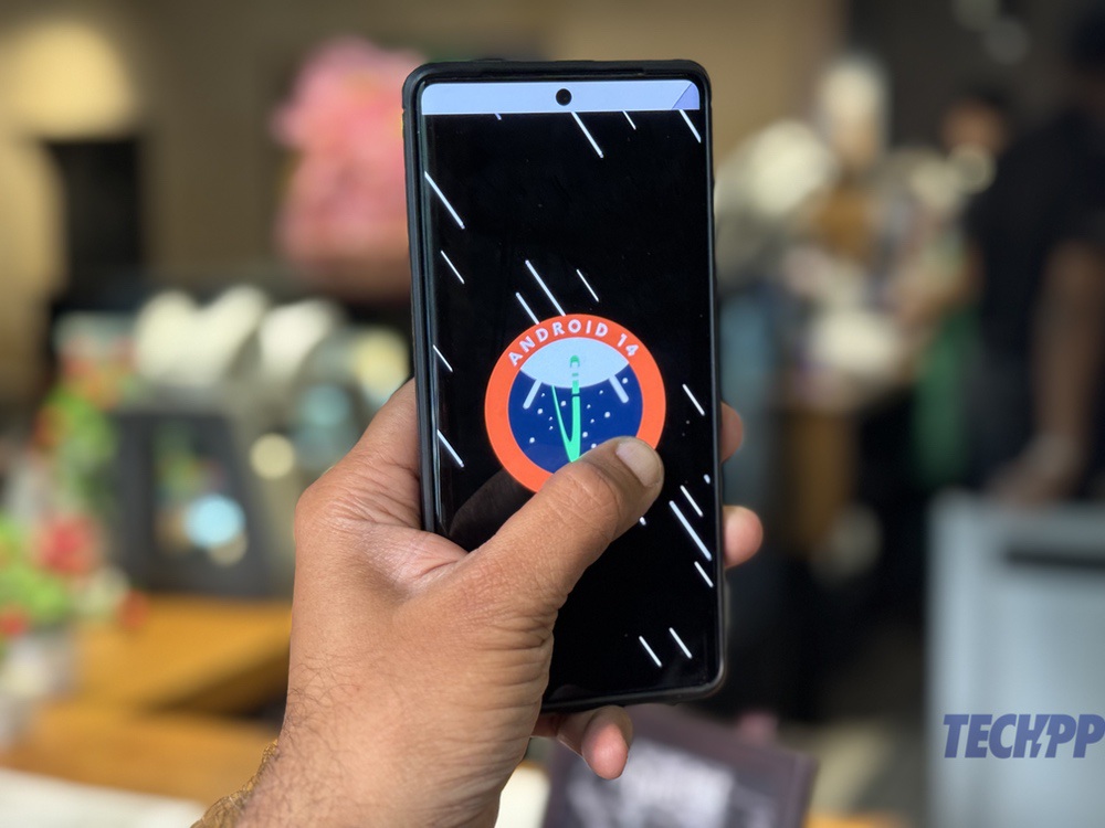 android 14 easter egg