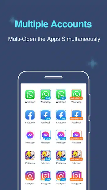 Clones de Aplicativos para Android