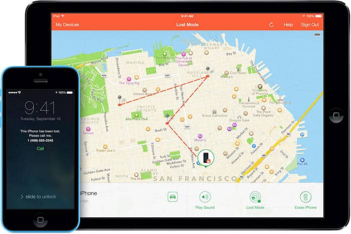 лучшие приложения для защиты смартфонов от кражи, доступные для iphone и android - найти мой iphone ios7