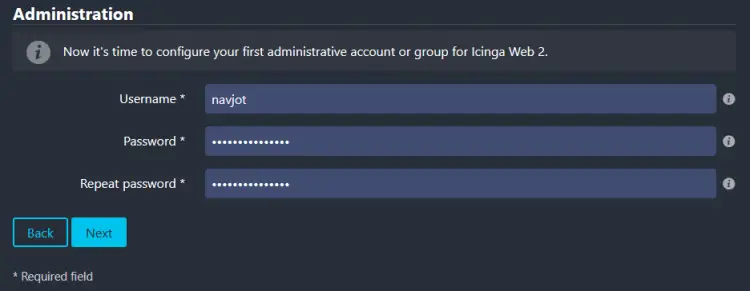 Icinga Administrator-Details