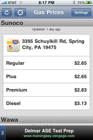 local gas prices