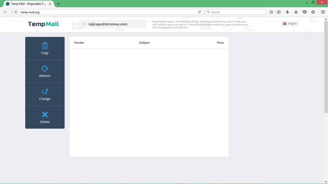Temp Mail: временная почта