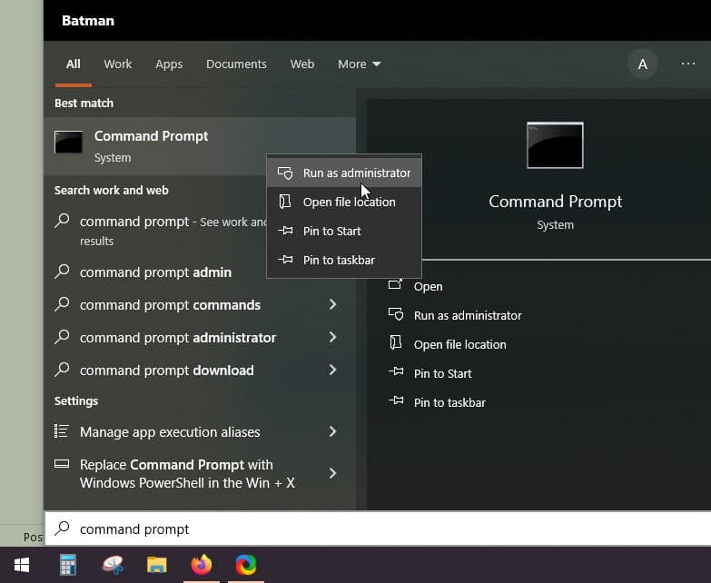 Corrigir erro BSOD de exceção de thread do sistema