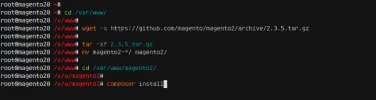Magento 2をダウンロードしてインストール