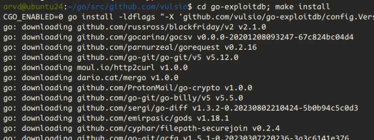 go-exploitdb