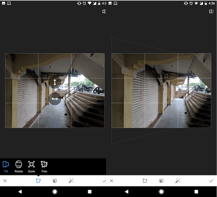 i migliori consigli per snapseed per portare il tuo editing fotografico al livello successivo - snapseed prospettiva