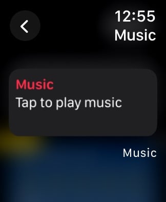 widget de apple music en smart stack.