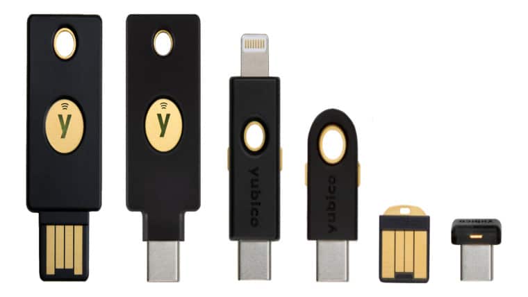 chiave di sicurezza hardware yubico
