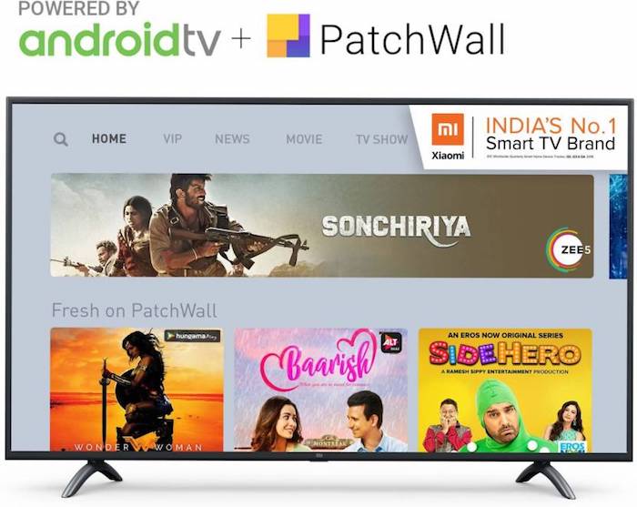 migliori offerte smart tv su flipkart big billion days e amazon great indian sale - mi tv 4x 65