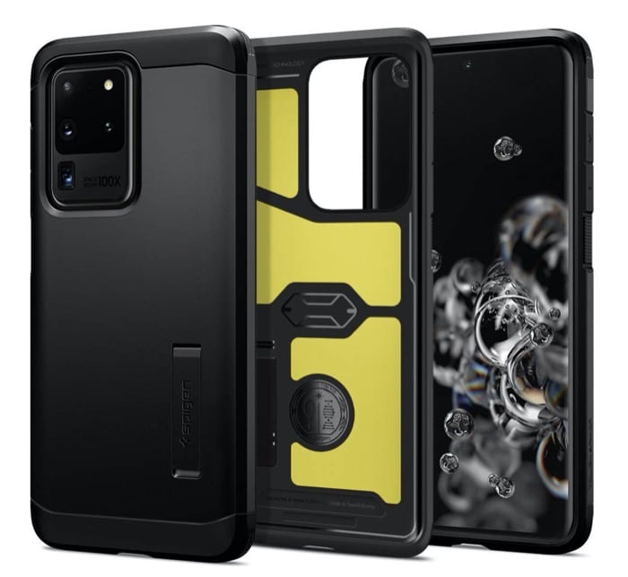 Die besten Hüllen und Cover für Samsung Galaxy S20, S20 Plus und S20 Ultra - Spigen Tough Armor Hülle