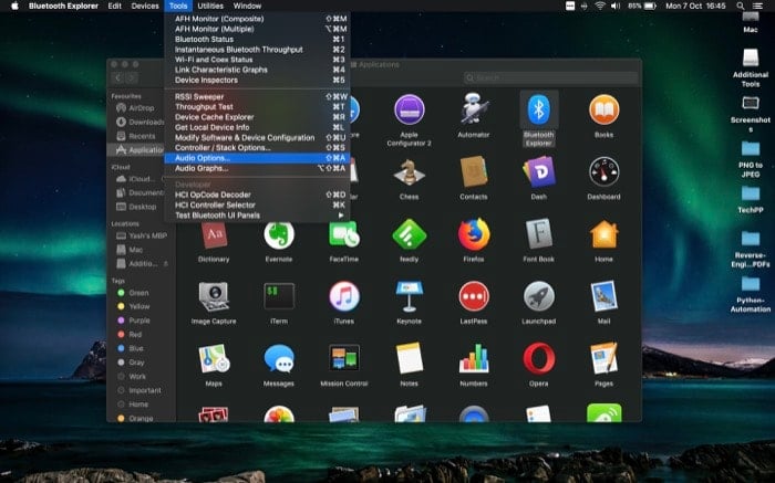 So zwingen Sie macOS, aptX/AAC auf unterstützten Geräten zu verwenden - aptX AAC aktivieren 3 1