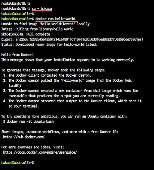 Docker 컨테이너 실행하기
