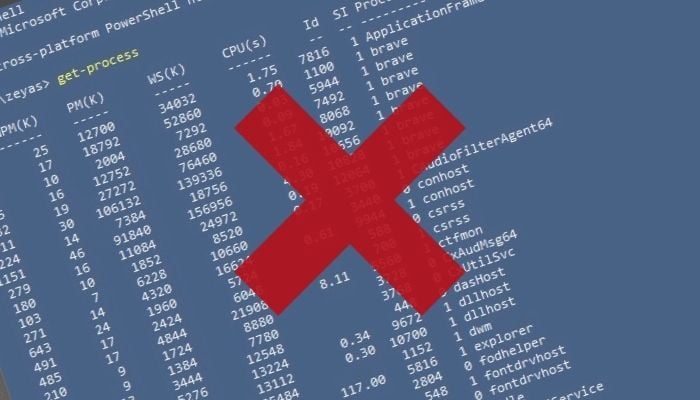 forzar el cierre de una aplicación en windows