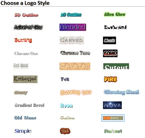 concevoir un logo instantanément