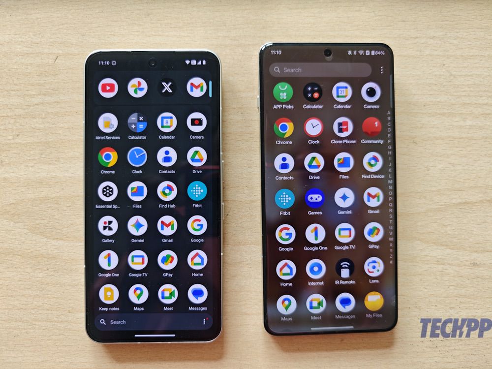 nothing phone (3) против oneplus 13 производительность