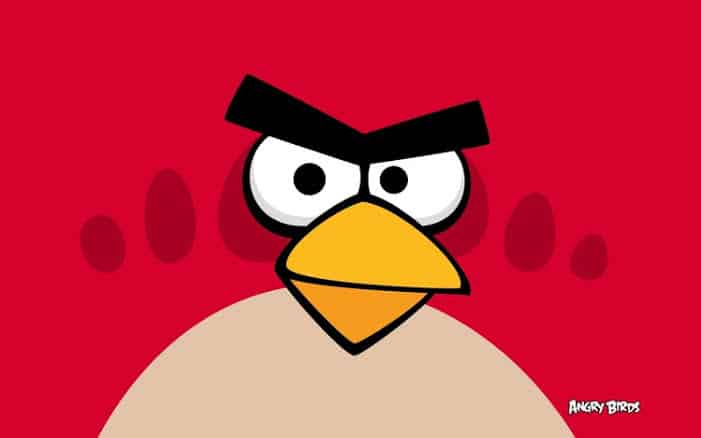 angry bird thema