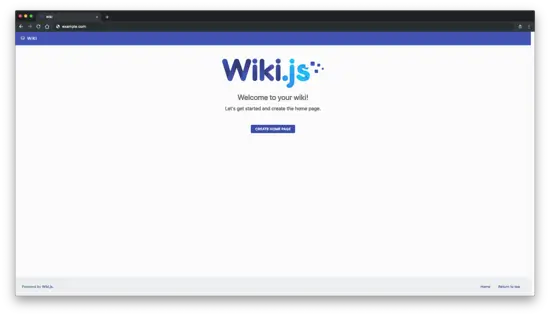 Bem-vindo ao Wiki.js